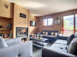 Chalet Méribel, 5 pièces, 8 personnes - FR-1-688-64，位于美贝尔的木屋