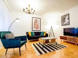 SCANDIC-Apartment, Balkony, Free Coffee, 80m2，位于普福尔茨海姆的公寓