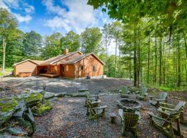 Secluded Union Dale Home about 2 Mi to Elk Mountain!，位于Pleasant Mount的度假屋