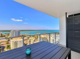 Darwin City Harbour views-Situated above the OAK Restaurant，位于达尔文的酒店