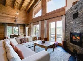 Authentic Swiss Spa Chalet Nesoya Jacuzzi Sauna