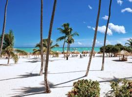 Fully renovated Beachfront 1BR Condo in the gated Stanza Mare community with a private beach, pool, onsite restaurant and modern amenities such as refrigerator, dishwasher, filtered water, microwave, BBQ, washer dryer, bamboo linens, free Wi-Fi