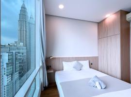 吉隆坡会展中心勒雅拉套房公寓，位于吉隆坡双子塔附近的酒店
