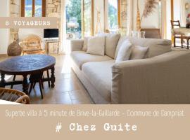 #Villa ChezGuite - Atypique - Spacieuse - Lumineuse，位于Dampniat的低价酒店