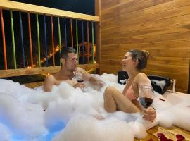 Ecoparque hotel el Cielo El Carmen de Viboral，位于San Isidro的酒店