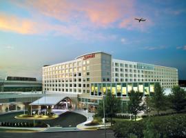 亚特兰大机场万豪酒店 ，位于亚特兰大佐治亚国际会议中心附近的酒店