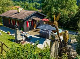 Altitude 910，位于Le Paquier的酒店