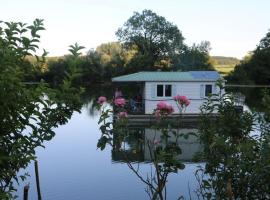 Cottage flottant Saint Jean de Losne option jacuzzi，位于圣让德洛讷的酒店