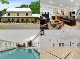 38-Acres of Luxury: 9BR, Indoor Pool, Gym, Near ND