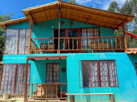 ECO HOSTAL NUBELUZ CENTRO HOLISTICO，位于伊萨的酒店