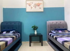 3 rooms (aircond) in Muar Town，位于麻坡的酒店