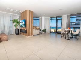Hi-Yam SeaView Apartments & Suites - יש ממ"ד，位于巴特亚姆的酒店