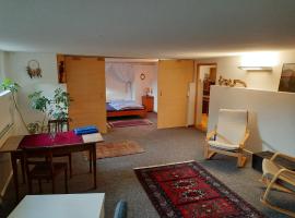 grosses Zimmer mit Küche/Du/WC zur Alleinnutzung，位于卡珀尔的公寓