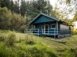 Otter Lodge with mountain view