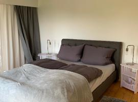 Ferienwohnung im Fachwerkhaus, 3 Schlafzimmer, Balkon, Garten, Parkplatz - Wohnung 2，位于沃尔夫根的酒店