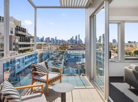 Boutique Stays - Zinc Views 501，位于墨尔本的酒店
