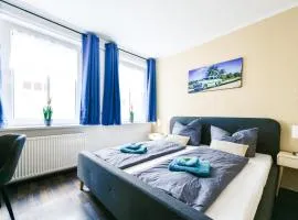 Fürst-Pückler-Apartment_bis 6 Personen_Waschmaschine_Küche_2x Parkplätze_Terrasse_Netflix