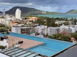 Bliss Patong Sea View Two-Bedroom Condo with Roof Top Pool
