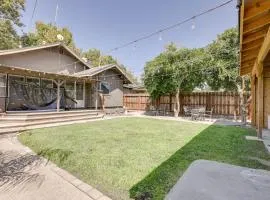 Sunny Turlock Cottage: Walk to Downtown!