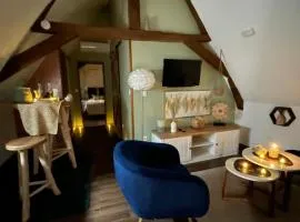 Grande chambre confortable