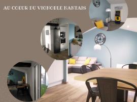 Maison rénovée dans le vignoble，位于Saint-Fiacre-sur-Maine的酒店
