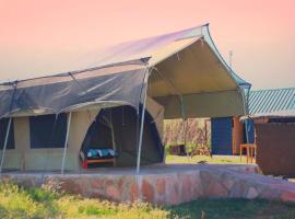leruk Maasai safari camp，位于Sekenani塞克纳尼商店附近的酒店