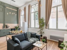 Charmant & spacieux appartement en cœur de ville，位于圣艾蒂安的酒店