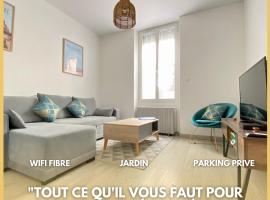 Jolie maison, jardin et parking，位于Désertines的酒店