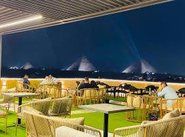 Golden mask pyramids inn，位于开罗的海滩酒店