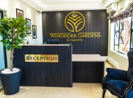 Windhoek Gardens Boutique Hotel，位于温特和克的带泳池的酒店