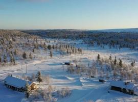 Twin Peaks Urupää B Saariselkä，位于萨利色尔卡的滑雪度假村