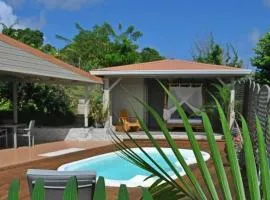 Villa charmante avec piscine et vue mer au Robert