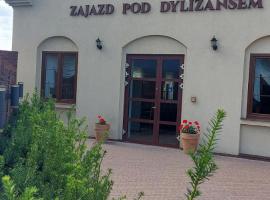 Zajazd Pod Dyliżansem，位于Kościelec的酒店