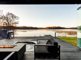 Villa Noir Muurla - Premium - Lakefront - Stylish，位于萨洛的乡村别墅