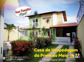 Casa Duplex Linda da PRAIA DO MEIO - ARAÇAGY Temporada.，位于圣路易斯的酒店