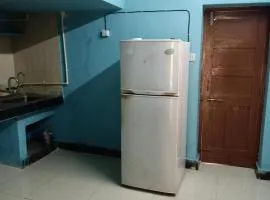 1 BHK House with AC fully operational kitchen with wifi
