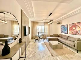 Elyssa superbe appartement aux Jardins de Carthage，位于迦太基的酒店