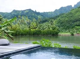 Villa Ho'a - bord de mer avec piscine