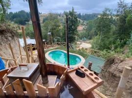 Guariliwe Ecolodge and Wines，位于Coelemu的酒店