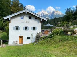 Alte Mühle mit wunderbarem Bergblick，位于拉姆绍的酒店