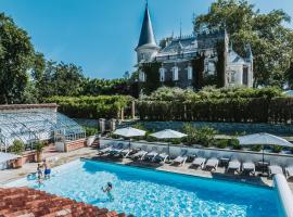 Château Belle Epoque - Chambres d'Hôtes & Gîtes，位于Linxe的酒店