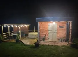 The original Sleeping Giant Lodge with hot tub & Alpacas