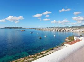 Hostal Marblau Ibiza，位于伊维萨镇的家庭/亲子酒店