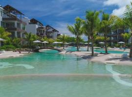 Wonderful Mont Choisy flat, huge lagoon pool，位于蒙舒瓦西的酒店