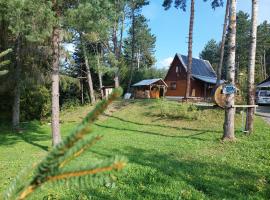 Cottage Tatry so saunou，位于塔特兰斯卡斯特拉的山林小屋