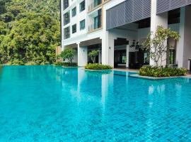 Sunway Onsen Suites - Theme Park Tambun Ipoh by Ryokan Management，位于淡文的公寓