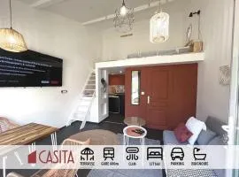 Casita: maison duplex +parking/terrasse/Netflix