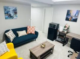 1 Bedroom modern basement suite with private entrance
