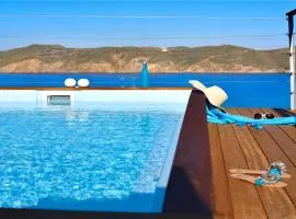 Villa Princess 6 private with Pool Panormos Beach