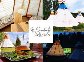 Osada Indiańska，位于Ostrów Lubelski的酒店